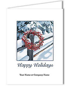 Cards: Holiday Wreath Holiday Card